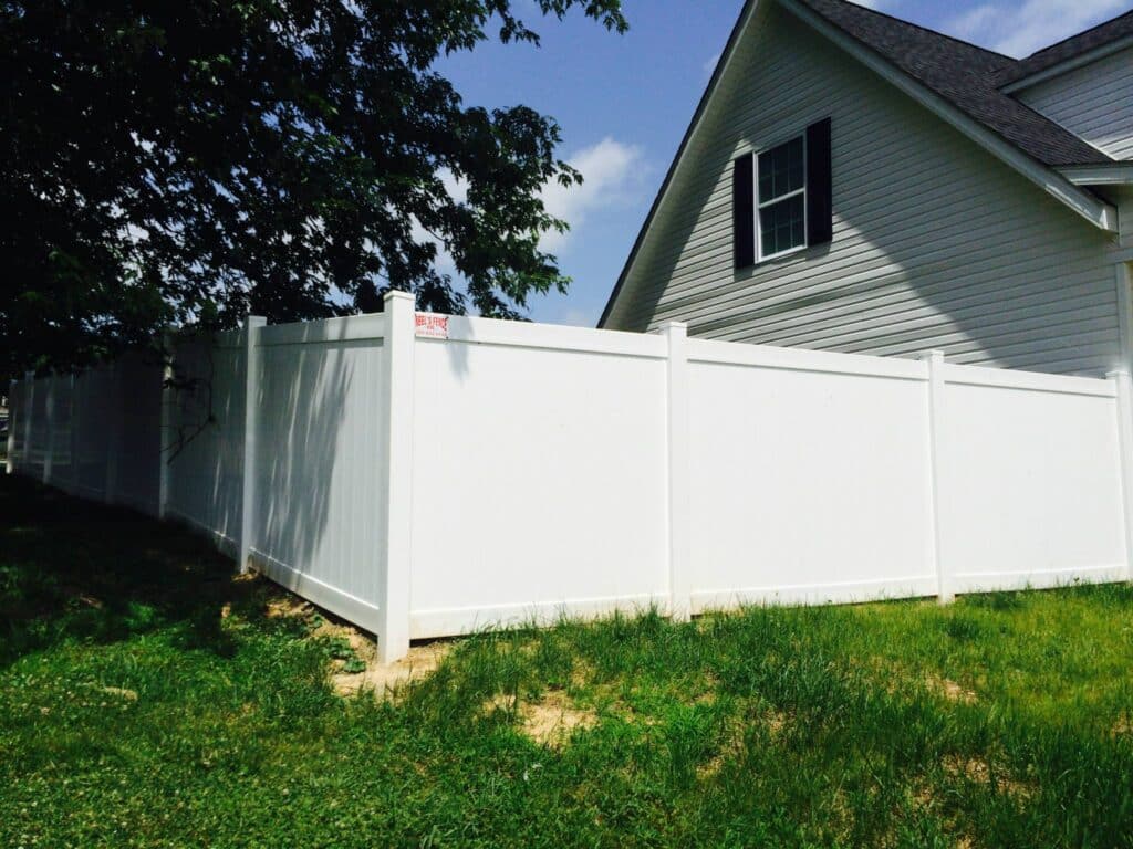 vinyl fence