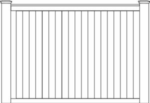 Privacy Vinyl Fence